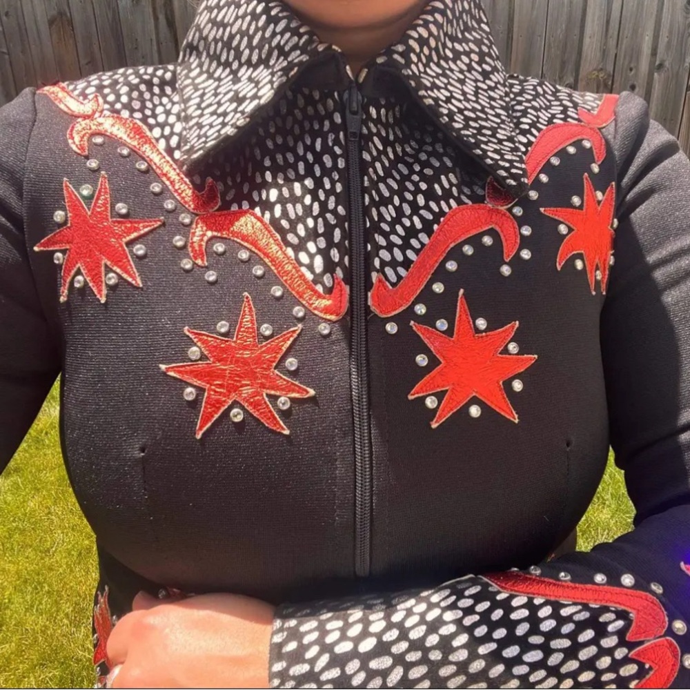 CUSTOM Women’s Western Pleasure Horsemanship Rail Jacket